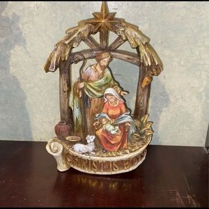 Christ is born figurine